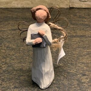 WILLOW TREE | “Angel of Learning” Figurine | Approx 4-1/4”